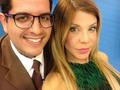 @Regrann from @gigientrenotas - A ver si nos ponemos de acuerdo ! Hahaha ! Aquí con @angel_lopeztv trabajando en @promartv #Regrann