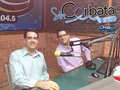 Hoy compartiendo en cabina con el Dr. @BetoPaniz director del #HIB todos contra el #Zika