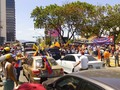 Así fue parte de la concentración de algunos partidos de la #MUD este 12 de marzo en #Barquisimeto digo algunos por la ausencia de unos otros que no se vió ni remota dirigencia... Saquen cuenta...