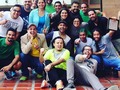 Familia del #StandupComedy #StandUpBQTO #Barquisimeto #Venezuela #Felicidad @Regrann from @moralesmujica - Para bajarme el stress del día decidí publicar eta foto en donde no hay stress, en donde solo hay juego y creación. Artistas y creativos trabajando y nutriéndose por sus sueños. Diría el convi soportándola. #clown #tallerimpro #sueños #actor #ToyPapito #crazy #humor #standup #standupcomedy #comedia #teatro #Regrann