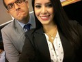 Saboteandole el selfie a mi compañera @Mnathaliamendoza en #NoticieroPromar @promartv @Regrann from @mnathaliamendoza - El mejor compañero de trabajo @angel_lopeztv 😜 #Regrann