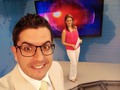 De vuelta al estudio mi querida @yasminfaneite con #internacionales de #NoticieroPromar #equipo #familia