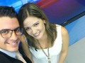 @Regrann from @yasminfaneite - Con mi compañero @angel_lopeztv en la emisión estelar de su #noticieropromartv #Regrann
