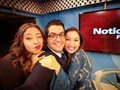 Acá con nuuestras chicas de la emisión matutina @laurasuarezg y emisión vespertina @valeriapinaltv de #NoticieroPromar @promartv rara vez coincidimos en estudio pero aquí estamos! Las quiero pero muchooooo!!!! #Barquisimeto #Lara #Venezuela