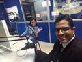 De visita en @941lafm junto a @kemillycolmenares en su show @llevaloconcalma941 promocionando #lasmilnochesyunanoche atentos que vamos a rifar entradas por acá