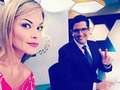 Esta noche en la emisión estelar de @noticierovenevision junto a la hermosa colega @carosulbaran que lujo y honor compartir esta emisión hoy por mi bella @milazambrano72 gran abrazo! #Equipo #Noticiero #Venevision #NoticieroVenevision #Gratitud @venevision #Caracas #Venezuela