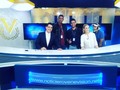Parte del gran equipo de la emisión estelar de @noticierovenevision #Venevision última emisión del 2016 #feliz2017 #Gratitud