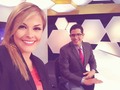 #Martes #EmisionEstelar #Noticiero #Venevision @noticierovenevision @venevision #Caracas #Venezuela @Regrann from @carosulbaran - @angel_lopeztv & me 🗞🗞🗞🗞 preparándonos para @noticierovenevision