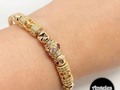 Hermosas pulseras doradas ✨ Tipo pandora ✨ Que esperas para darte ese toque que te hará lucir única 💃🏻❤️🥰