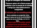 Aplica para Amigos y Familiares, si votaste y lees esto solo quiero decirte que la CAGASTE.... FIN DEL COMUNICADO✊👎