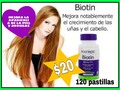 Beneficios • Contribuye en los procesos metabólicos • Ayuda en la utilización del ácido fólico y pantoténico • Proporciona mayor elasticidad y resistencia al cabello • Favorece la hidratación de la piel. Evita las enfermedades seborreicas • Fortalece las cutículas de las uñas • Alivia los dolores musculares, el eczema y la dermatitis • Combate la depresión y el insomnio