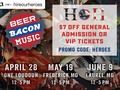 Are you going to the Beer Bacon Music Festivals Coming up In Virginia & Maryland?⠀ ⠀ Beer Bacon Music is an all ages festival featuring some of the best things in life: cold beer, hot bacon, live music, awesome interactive lawn games, and unique food and merchandise vendors…set in an expansive outdoor area where you can kick-back and enjoy the sunshine and fresh air. What’s not to love?⠀ ⠀ Get $7.00 off your tickets when you use the promotional code HEROES⠀ ⠀ Get your tickets here: ⠀ ⠀ @beerbaconmusic #beerbaconmusic #festivals #virginia #maryland #helpingveterans #discounts #beer #bacon #music #hireourheroes #veterans #military #partytime #weekendvibes #oneloudoun @oneloudoun