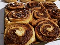 Mi esposa preparando los golfeados ricos, para pasar un domingo en familia  #golfeados #dulces