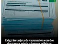 Tras el levantamiento del Estado de Emergencia, el Ministerio de Salud Pública ordenó que se exija la tarjeta de vacunación con dos dosis a toda la población mayor de 12 años para poder asistir de manera presencial a los centros de trabajo, centros educativos públicos y privados en todos los niveles, así como a los lugares de uso público. En tal sentido, a partir del próximo 18 de octubre las personas deberán presentar su constancia de vacunación para entrar a bares, restaurantes, supermercados, tiendas, gimnasios, centros deportivos y de diversión, centros laborales y de estudios. La medida también incluye el transporte público urbano e interurbano. Las personas mayores de 12 años que a la fecha no cuenten con las dos dosis de la vacuna contra el COVID-19 deberán presentar una prueba PCR negativa de máximo siete días. Esta disposición dejará de ser aplicable tras los 14 días de recibir la vacuna contra el COVID-19.  By: @diariolibre  #vacunación #vacuna #covid19 #republicadominicana #santodomingo #rd #venezolanosenrd #venezolanosensantodomingo #venezolanosenrepublicadominicana #venezolanosenelexterior #venezolanosenelmundo #TarjetadeVacunación #Covdi19 #MedidasCovid