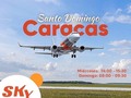 ¡QUE BUENA OPCIÓN! Venezuela 🇻🇪 y República Dominicana 🇩🇴 están más cerca de ti🛫 con @skyhighaviationservices   Viaja con comodidad y puntualidad con @skyhighaviationservices🇻🇪🇩🇴  Visítanos en la web para comprar tus boletos, consultar tarifa e itinerario.   Venezuela:  📱58 424-176.79.96 📱58 424-176.79.97 Oficina: 📍Av. Fco. de Miranda, Torre Delta, piso 4, oficina A. Altamira.  Contactos: 📞Santo Domingo: 809-720-5623 / 809-591-4412/829-599-2891/ 829-655-5367 📱WhatsApp: 809-720-5623 📞 Santiago: 829-655-5367   .  #Skyhighaviationservices #Skyhighaviationservicesrd  #Caribe #tarifas #destinosskyhigh  #Venezuela #ViajaaVenezuela #VuelosCaribe #Caribe  #ViajaaRD #RepublicaDominicana #tupuertaalcaribe