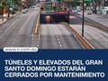🚨El Ministerio de Obras Públicas y Comunicaciones (MOPC) informó que cerrará al tránsito vehicular distintos pasos a desnivel ubicados en el Gran Santo Domingo, debido a que en esas estructuras serán realizados trabajos de mantenimiento.  El cierre se realizará a partir de este lunes 6 y hasta el sábado 11 de febrero en un horario a regir de 10:00 de la noche a 5:00 de la mañana del día siguiente.  By: @ndigitalmultimedia   Para más detalles visita nuestra página web. ¡Enlace en la bio! #Ndigitalmultimedia #Ndigital #Túneles #Elevados #Mantenimiento