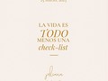 ~ La vida es TODO menos una check-list ~  Me encanta hacer listas de tareas, soy fan del orden y la productividad. Me da claridad mental escribir todo lo que deseo cumplir, organizo todos mis proyectos y planes en listas, le pongo colores, estrellas y resalto por prioridades.  Esta misma lógica de organizar, controlar y trabajar para conseguir resultados inconscientemente la estuve aplicando a mi vida personal. Estaba creando requisitos y listas poco flexibles para todo lo que creía me daría realización.   Recuerdo que cuando estaba en el colegio hicimos el ejercicio de plan de vida a 5, 10 y 15 años. En ese momento esperaba a mis 28 años estar casada, con hijos y dueña de mi empresa.  Llegue a mis 28 y lo único que estaba construyendo era mi empresa. Sentir que llegaba a los 30 y lo que esperaba desde niña no llegaba me estaba causando ansiedad y mucha frustración.  ~ La vida es todo lo que cabe y pasa mientras vivas con la confianza de que eres merecedor, digno y amado por la fuerza de la Vida, por la inteligencia cósmica, Dios o Universo, como lo quieras llamar. ~  A días de cumplir mis 34 años llego todo eso que proyectaba en el colegio, llegó sin planearlo, en el momento menos esperado y de la forma menos pensada. Me entregue, me rendí y acepté que no me puedo encargar de todo.  Hoy uso mis listas de tareas @alala.arb únicamente para aquellas cosas que están bajo mi control, y con el deseo de dar orden y prioridad a mis actividades cotidianas.   Nada más placentero que hacer ✓ check a cada actividad cumplida :)   ¿Te gusta hacer listas de chequeo? ¿Para que áreas de tu vida las estás haciendo?  Déjamelo saber en los comentarios  ♡   Con amor, Juli