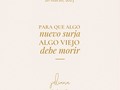 ~ Para que algo nuevo surja, algo viejo debe morir ~  A un día de cumplir mis 34 años, me siento lista para recibir todo lo bueno, bonito y maravilloso que merezco. Voy por lo grande, por una vida simple y a la vez abundante, por una vida eficiente y a la vez próspera.   Estoy lista para que llegue lo NUEVO.   Todo lo que sueño y deseo viene en camino, lo decreto, lo respiro, lo veo venir... ✶ ¡Hecho esta! ✶   ¡La tienda de regalos está en LIQUIDACIÓN!  ~ Que se vaya todo lo que no fue y nos quede espacio para todo lo se viene ~  ¡Si quieres un extra descuento del 10% pídelo!  Todo lo que tenemos en oferta lo encuentras en nuestra web (link en biografía de perfil)  ¡Mañana es mi cumpleaños y tengo un regalo para compartir!  ♡ no te lo pierdas :)  Con amor, Juli