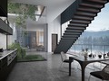 Swipe left to view all the photos! Foggy Lake House. Designed by Tung Le Xaun.