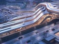 Winning proposal for the new terminal of the Rail Baltic railway ⠀ designed by @zahahadidarchitects⠀  Located in #Ulemiste, #Tallinn, #Estonia ⠀