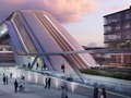 Winning proposal for the new terminal of the Rail Baltic railway ⠀ designed by @zahahadidarchitects⠀  Located in #Ulemiste, #Tallinn, #Estonia ⠀