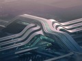 Winning proposal for the new terminal of the Rail Baltic railway ⠀ designed by @zahahadidarchitects⠀  Located in #Ulemiste, #Tallinn, #Estonia ⠀