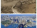 Then and Now! 🤩⠀ 📍Sydney, Australia!⠀ -⠀ •⠀ •⠀ •⠀ •⠀ #development #sydney #australia #bridge #thenandnow #transformation #travel⠀ ---