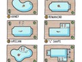 #ArchitectureNow Different options of swimming pool shapes. Tell us which is your favorite 🏊‍♂️🏊‍♀️🏊  🔗Tap our LINK IN BIO to Find Graphic Guide to Residential Space Planning (PDF Ebook)  ___________________ ®️ All materials presented on this site are copyrighted and owned by the creators listed above. #Architecture #Design #InteriorDesign #ArchitecturePhotography #Photography #Travel #Interior # #Architect #Home #HomeDecor #ArchiLovers #Building #Arquitectura #Construction #Designer #Nature #Luxury #Interiors #ArchitectureDesign #هندسةمعمارية #Arquitectura #वास्तुकला #pool #pooldesign