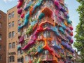 Rainbowy Buildings - work by @hsnrgb "One difference between MJ and SD is the ability to generate several patches and samples in SD at the same time (rather than the 4 variation restriction in MJ). This is great for anchoring to a sample inside a specific seed and applying changes like modifying the cfg scale, adjusting the steps, or even adding to the prompt while maintaining your location in the latent space. Still, the variation process in MJ is much cooler, in addition to the remix tool in MJ (and the ability to run several iterations simultaneously in MJ). __________ #ArchitectureNow All materials presented on this site are Ⓒcopyrighted and owned by the creators listed above.