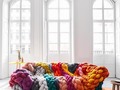 Super Chunky Rainbow Couch by @anchorball  Via @p.roduct   __________ #ArchitectureNow All materials presented on this site are Ⓒcopyrighted and owned by the creators listed above