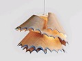 Japanese designer @NanakoKume_ presents her delightful sharpener pendant light series made of large wood shavings. Inspired by the distinctive shavings left behind from sharpening coloring pencils, the pendant light were created using a custom built, giant pencil sharpener.  To craft her pendant lights, Nanako Kume began by softening the wood block in a steamer before shaving it out, making it bendable and easy to scrape out in thin but sturdy layers.  The fresh shaved wood is flexible and is formed as it dries. In addition to softening the wood, the angle of the sharpening blade in the aforementioned giant sharpener, needed to be adjusted to get a good scraping. __________ #ArchitectureNow All materials presented on this site are Ⓒcopyrighted and owned by the creators listed above.