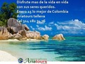 Plan media Colombia con Ariatours. Reservas 311 848 39 60 of calle 14 N 14 - 21 centro Granada