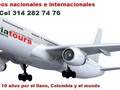 Consulte nuevas rutas nacionales e internacionales y tarifas según fecha de viaje y equipaje de mano o documentado. Info y reservas Tel 658 76 07 Cel 3142827476 Of calle 14 N° 14 - 21 centro Granada. #AriatoursTeLleva