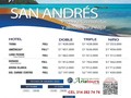 San Andres 5 dias plan full sep y oct/2022 INCLUYE: Vuelos Bogota a San Andres con equipaje de mano y 20k Traslados aeropuerto hotel aeropuerto. Tour vuelta al isla en bus, tour VIP. acuario, manglares y tour bahia. Seguro hotelero y asistencia medica al viajero. RESERVE YA 3142827476 Of calle 14 Nº 14 - 21 centro Granada. #AriatoursTeLleva.