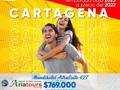 CARTAGENA $769.000. VUELOS DE IDA Y REGRESO. 4 DIAS 3 NOCHES. DESDAYUNO Y CENA DIARIOS, TRASLADOS AEROPUERTO HOTEL AEROPUERTO, TURES DE CORTESIA A: TIERRA BOMBA Y BARU CON ALMUERZO.  CITY TOUR O CHIVA RUMBERA Y ASISTENCIA MEDICA. Cel 3142827476 Of calle 14 Nº 14 - 21 centro Granada. #AriatoursTeLleva.