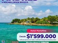San Andres 4 noches en hotel con desayuno, almuerzo y cena diarios, tqts de ida y regreso, tours, traslados del aeropuerto hotel aeropuerto, seguro mèdico al viajero y noche blanca GRATIS. Info y reservas 3142827476 Of calle 14 Nº14 - 21 centro Granada. #AriatoursTeLleva.