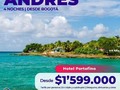 San Andres 4 noches en hotel con desayuno, almuerzo y cena diarios, tqts de ida y regreso, tours, traslados del aeropuerto hotel aeropuerto, seguro mèdico al viajero y noche blanca GRATIS. Info y reservas 3142827476 Of calle 14 Nº14 - 21 centro Granada. #AriatoursTeLleva.