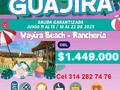 Guajira en oferta salidas junio. Son 4 noches de hotel cen desayunos, almuerzos y cenas diarias. voando desde Bogotá. traslados aeropuerto hotel aeropuerto y asistencia medica -85 Info y reservas 3142827476 Of calle 14 Nº 14 - 21 centro Granada. #AriatoursTeLleva.