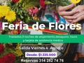 Feria de las flores. $1.335.000 Salida agosto 4, son 3 noches con desayuno diario, tours y asistencia médica al viajero. Info y reservas 3142827476 Of calle 14 Nº 14 - 21 centro Granada. #AriatoursTeLleva.