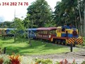 Paseo en tren. Esta es una de las actividades ilimitadas a disfrutar en el parque del café. proxima salida desde Granada. Jun 24. Info y reservas 3142827476 Of calle 14 Nº14 - 21 centro Granada. #AriatoursTeLleva.