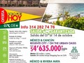 Viaja en temporada alta a precio de temporada baja, oct 7 al 14. 2 destinos por un mismo precio. tiquetes de ida y regreso con maleta de 25kilos mas maleta de mano, mexico 3 noches con desayuno diario y visitas, en Cancun o Riviera Maya 4 noches en hotel todo incluido con bufet, bar abierto y Snack, Traslados aeropuerto hotel aeropuerto, seguro medico al viajero y fee bancario. Info y reservas 3142827476 Of calle 14 Nº 14 - 21 centro Granada Meta. #AriatoursTeLleva. En Ariatours No soñamos. Hacemos sus sueños realidad!!!