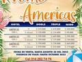 OFERTA DE HOTEL EN SAN ANDRES. INCLUYE: 3 noches en hotel americas con desayuno diario, traslados aeropuerto hotel aeropuerto, combo de tours y asistencia médica al viajero. Valor p/p $519.000 En plan full $799.000 Info y reservas 314 2827476 Of calle 14 Nº 14 - 21 centro Granada Meta. #AriatoursTeLleva. En Ariatours No soñamos. Hacemos sus sueños realidad!!!