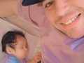 Lo más lindo que verán hoy será estos dos... jajajaja obvio yo y mi princesa que es la más hermosa del mundo.