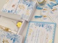 Es el Bautizo de Miguel y confeccionamos todos estos detalles como recuerdo de un dia muy especial 👼🏻🕊️💙💙🙏🏻#bautizo #bautizos #recuerdos #recuerditos #ideasbautizo #encintados