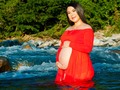 Barriga al agua! 😅🤗🤗 . . .  🤱 @andreina2404