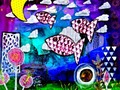 moonstruck – mondsüchtig … the moon’s everywhere and those fish love it …