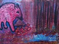 The Red Wildboar by Mimulux patricia No