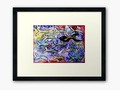 'I'M THE BLACK FISH OF THE FAMILY' Framed Print by mimulux