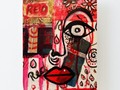 'RED' Canvas Mounted Print by mimulux
