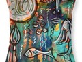 Mermaids Dream Throw Pillow for Sale by Mimulux Patricia No